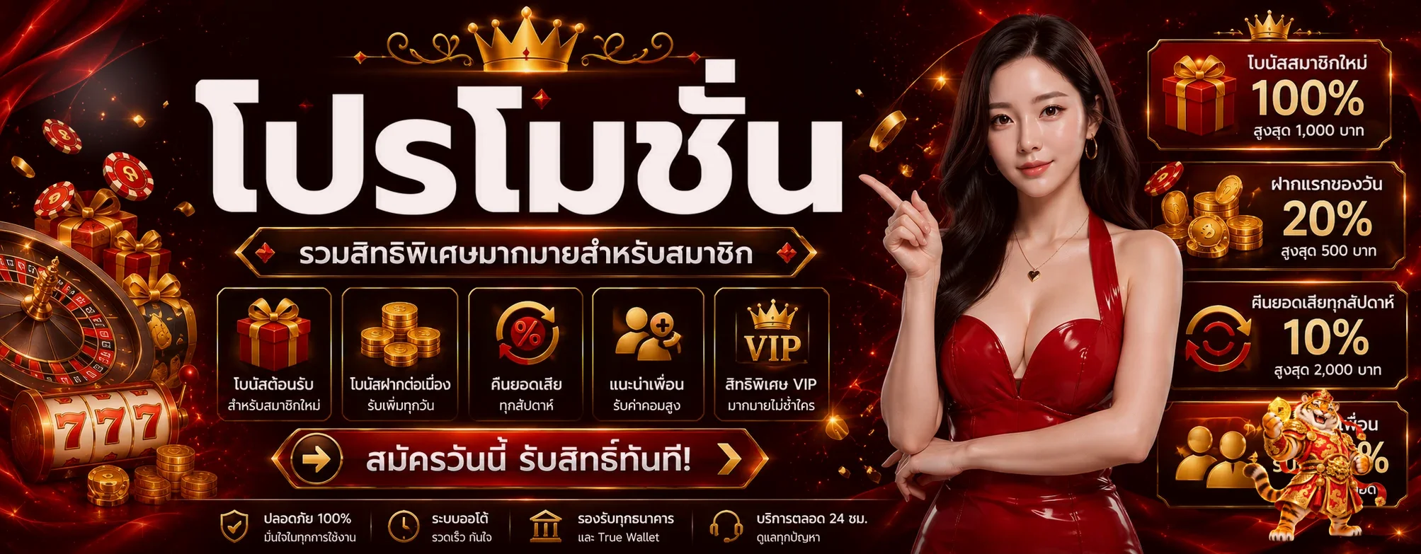 ภาพโปรโมชั่น PRODED888 และสิทธิ์สมาชิก